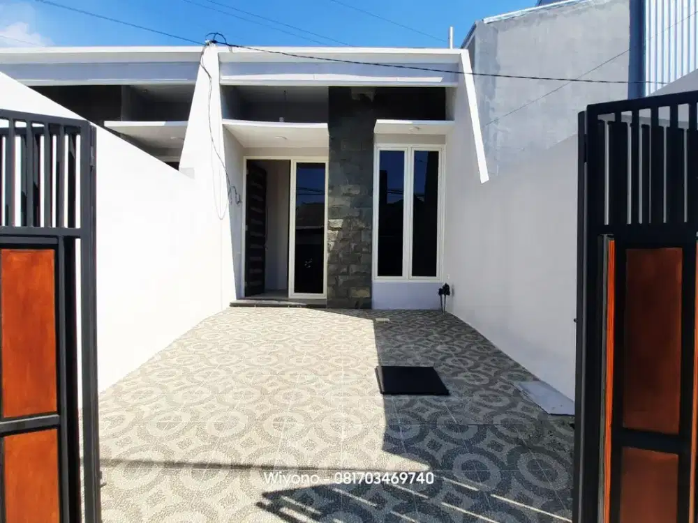 Rumah Dukuh Setro Rawasan Dekat Kedung Cowek Atap Dek Cor Siap Bangun Lantai 2