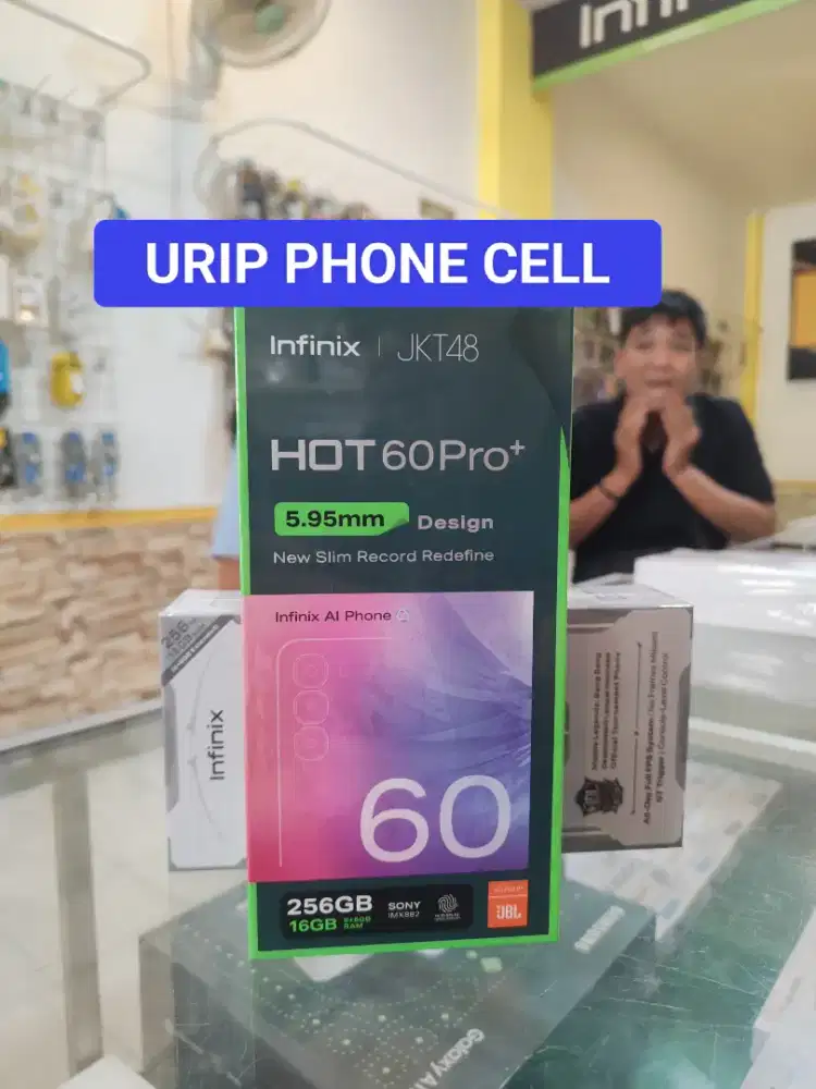 INFINIX HOT 60 PRO+ 8/128 promo+bonus cash & credit garansi Resmi