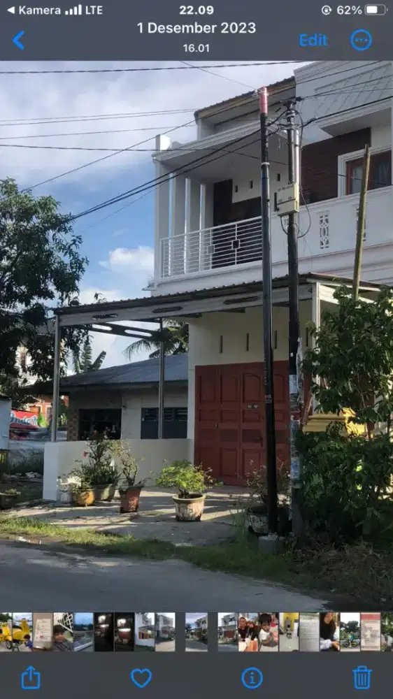 Di jual ruko daerah batang kuis gang sawah