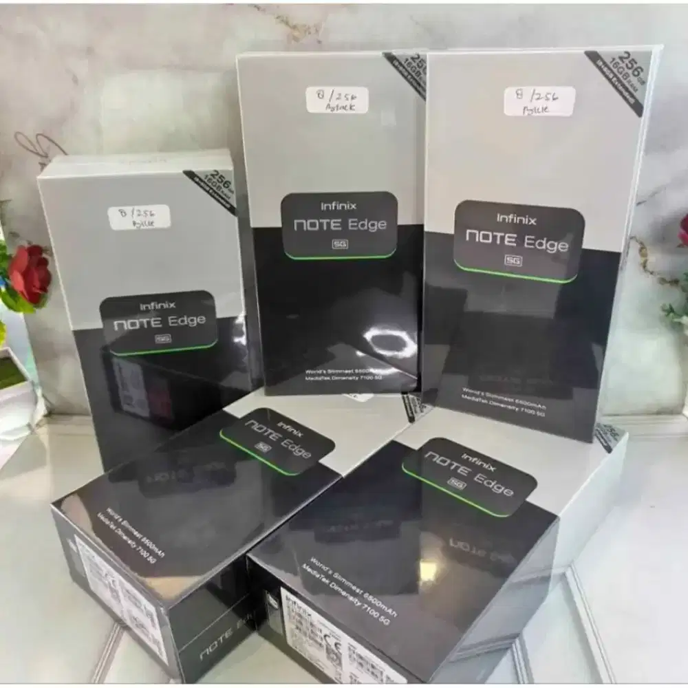 Promo INFINIX NOTE EDGE 5G 8/256 GB NEW SEGEL