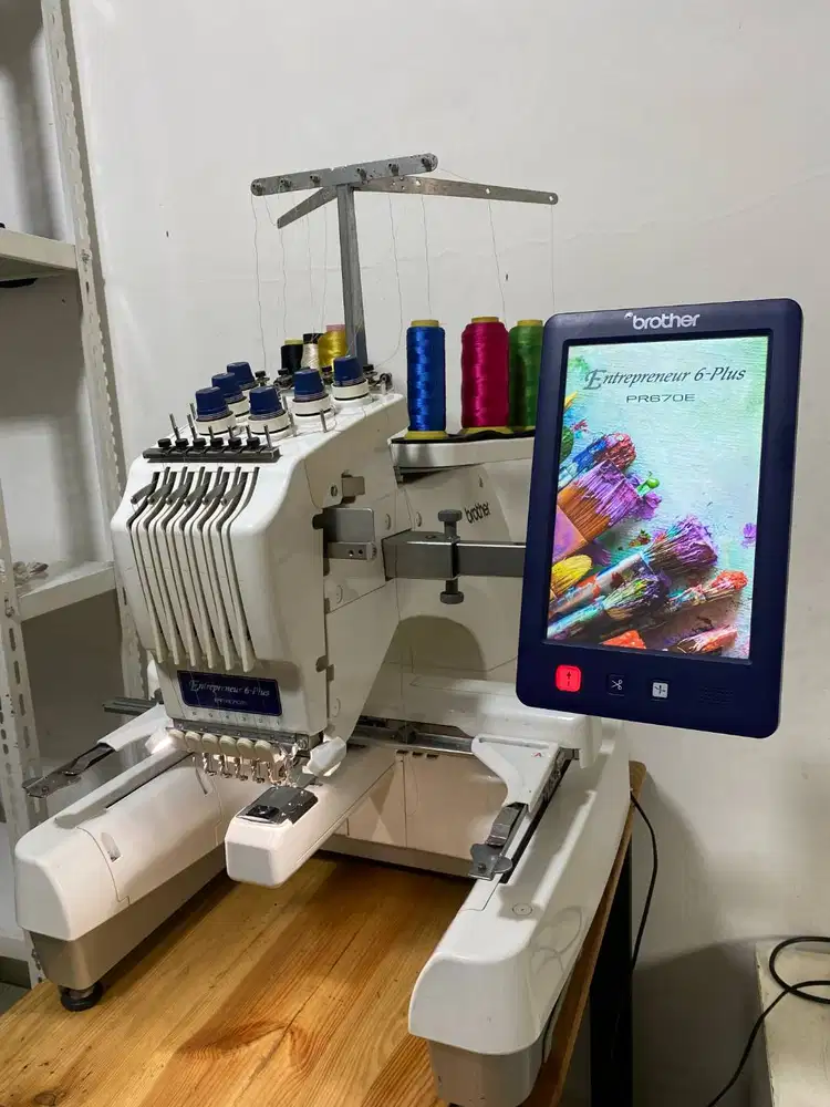 Mesin Bordir Komputer Brother Entrepreneur 6 Plus PR670E