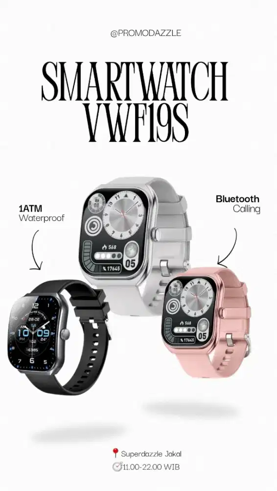 smartwatch vivan vwf19s
