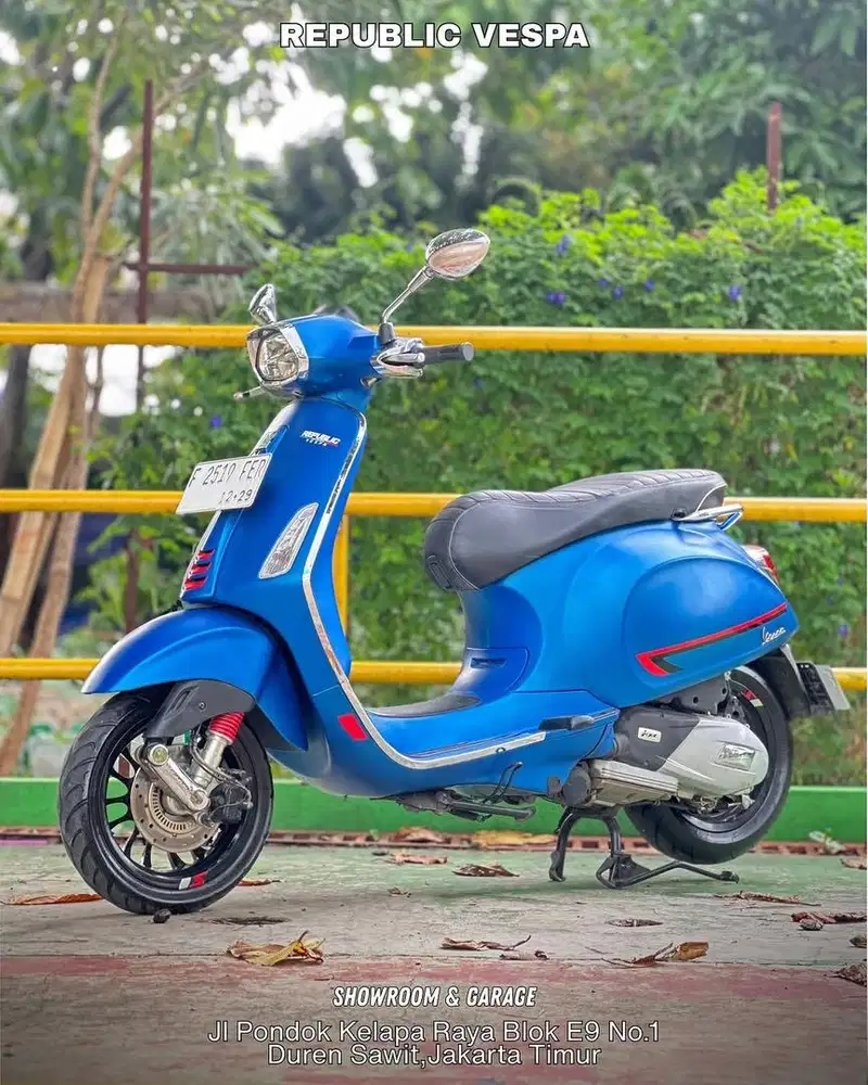 Jual cepat PIAGGIO VESPA SPRINT S150 IGET ABS LED TH 2019