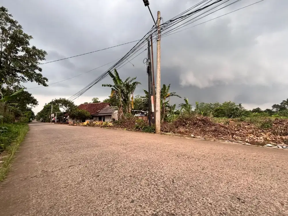 Tanah Strategis Murah di Cisauk - SHM 1Jtan/m - Dekat Stasiun baru Jatake