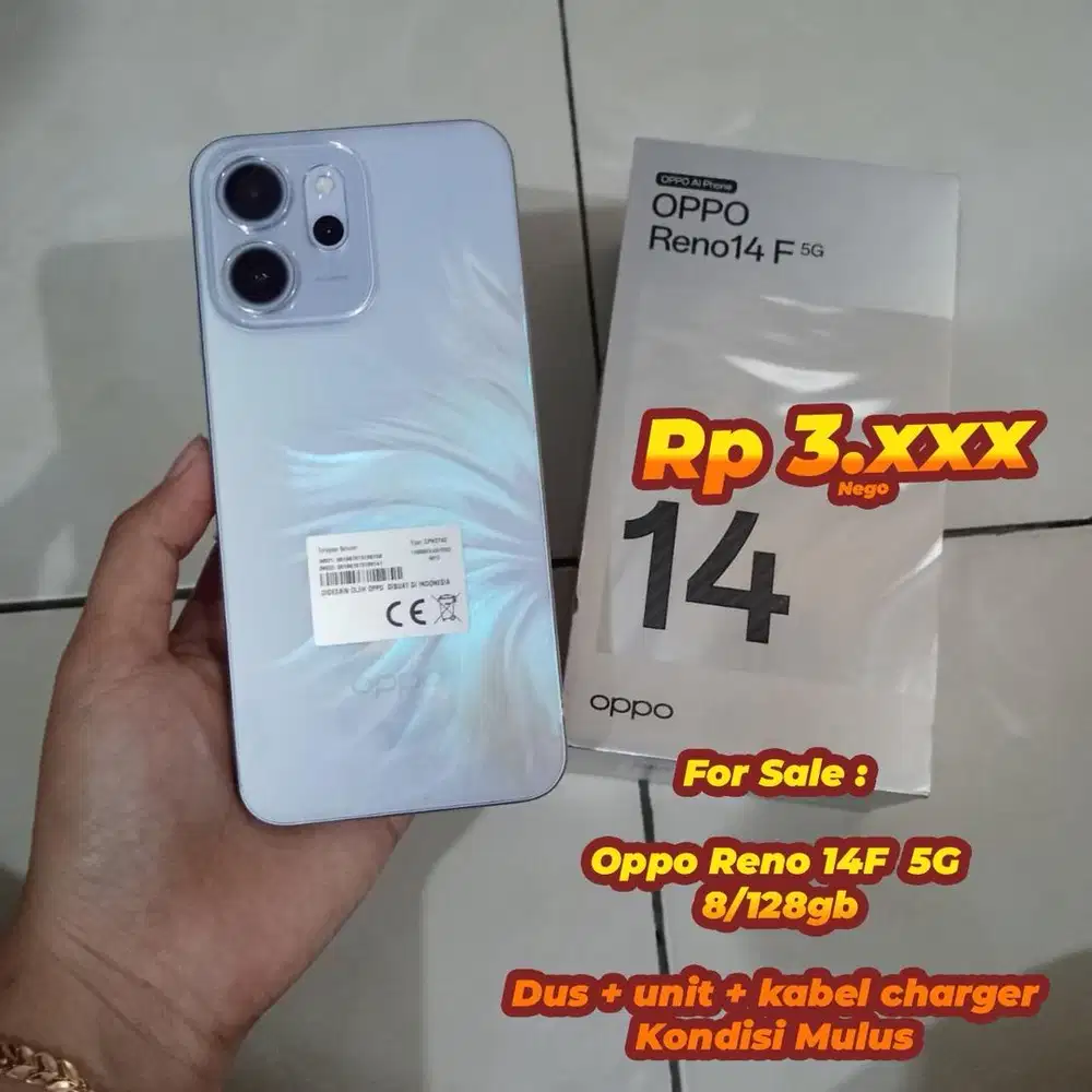 Oppo Reno 14F 5G 8/128Gb