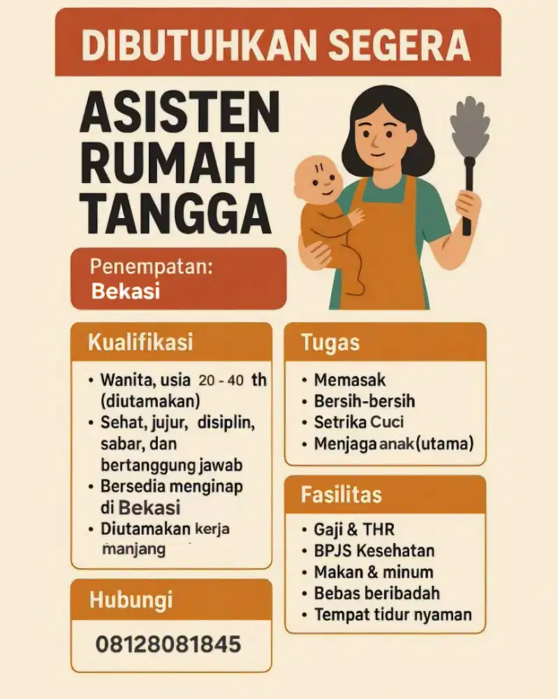 LOWONGAN ART - BEKASI