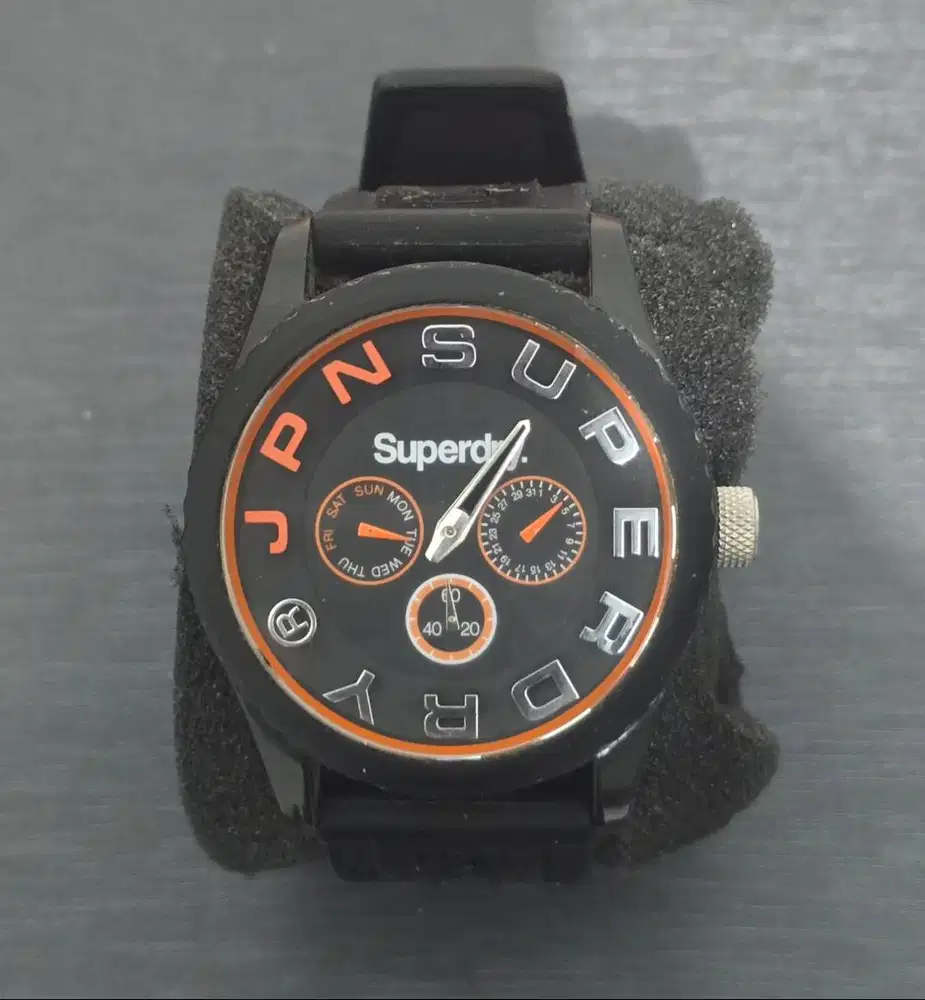 (JUAL CEPAT +BONUS POWER BANK) JAM TANGAN SUPERDRY Tokyo Multi SYG170B