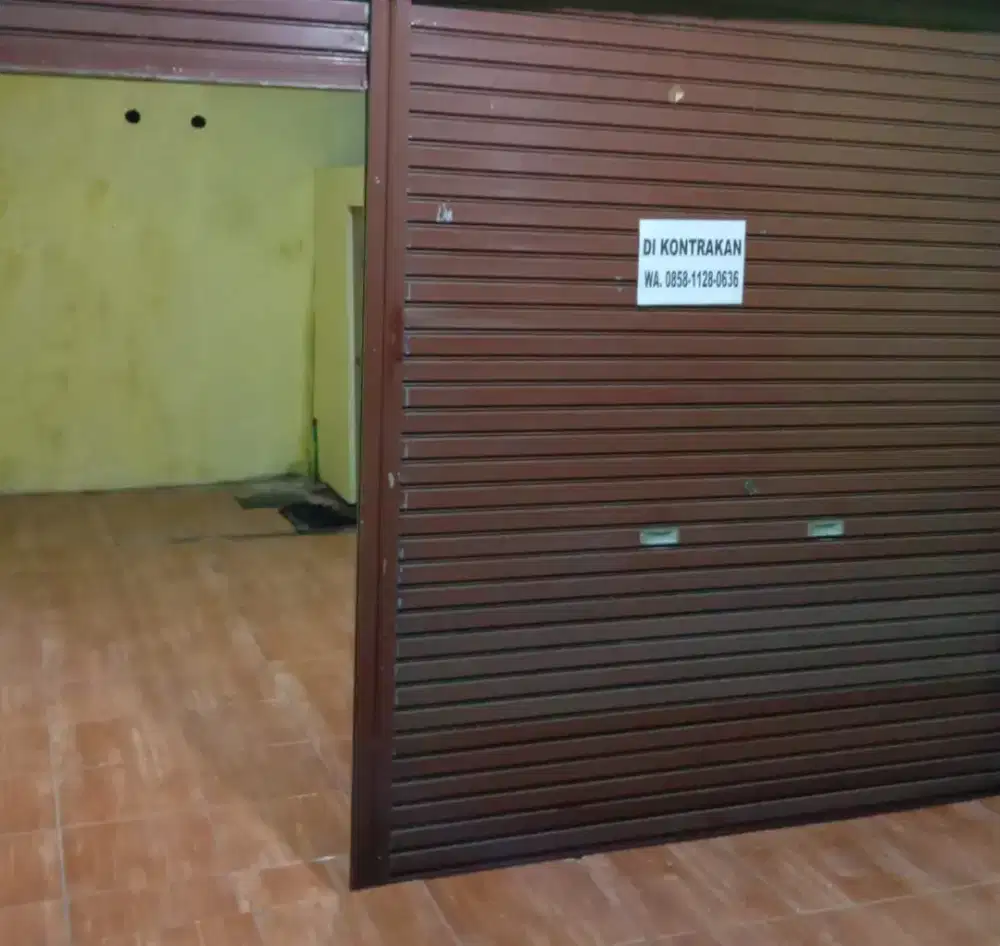DISEWAKAN CEPAT SAJA TOKO/KIOS MURAH 750 RIBU/BULAN LOKASI STRATEGIS