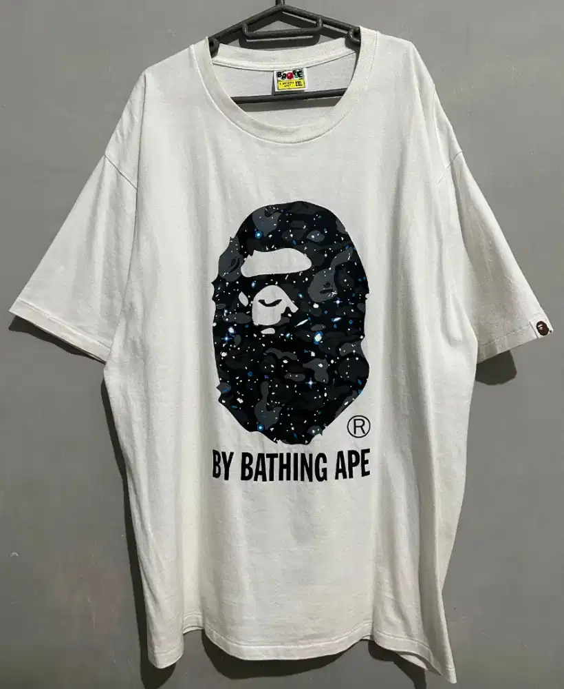 Kaos Tshirt Bape Camo Big Logo Original Glow in the Dark
