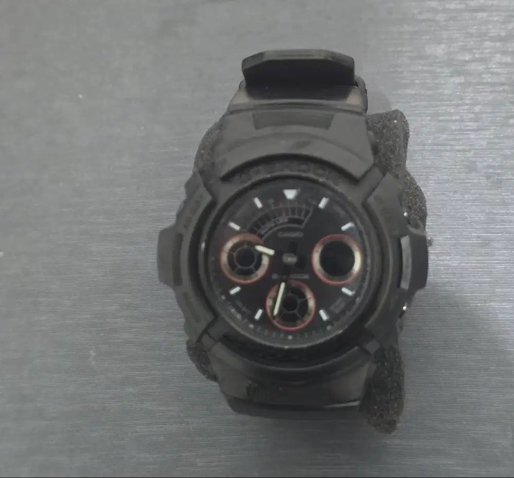 (JUAL CEPAT +BONUS POWER BANK) JAM TANGAN Casio G-Shock AW-591ML