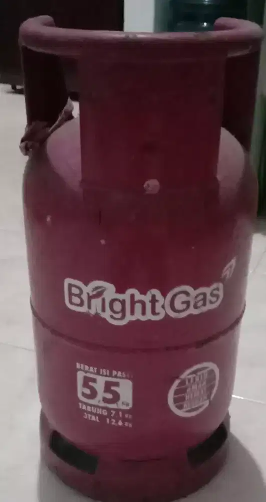 Di jual tabung gas kosong 5,5 kg