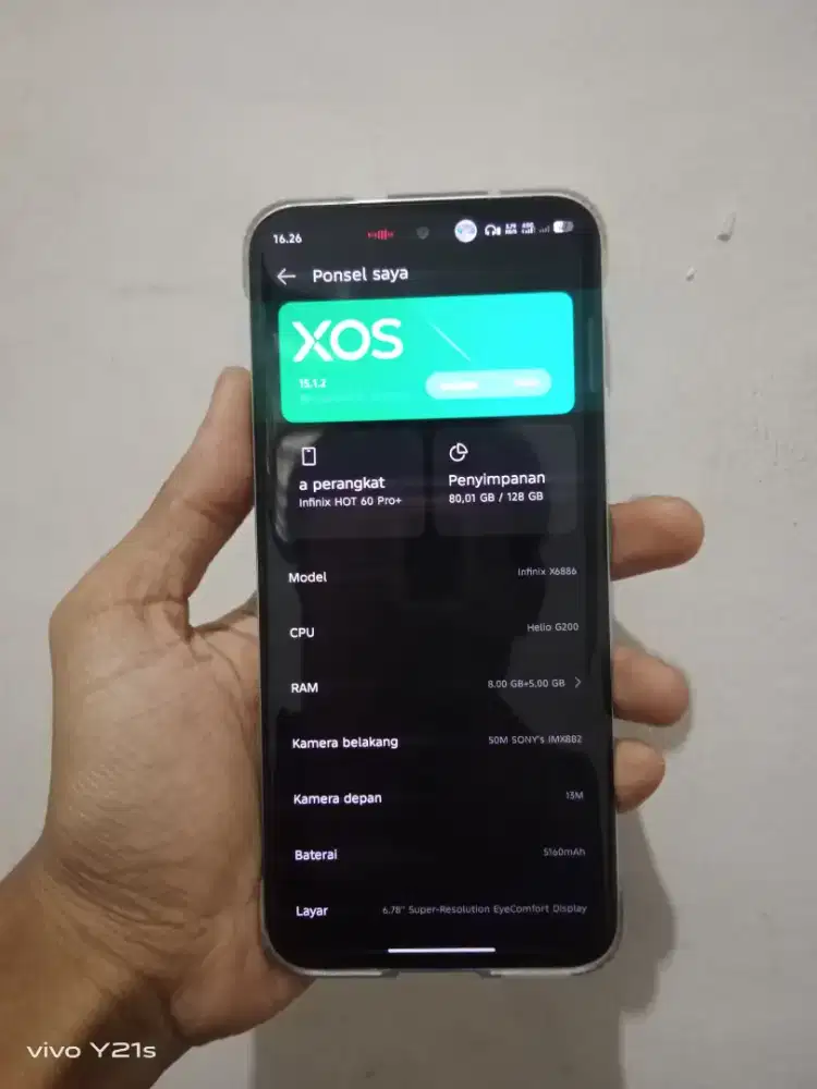 Infinix hot 60 pro plus 8/126 GB