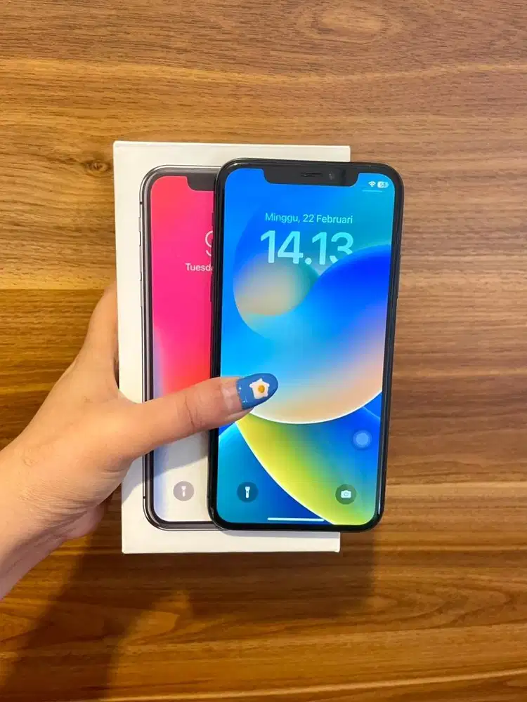 iphone x 256 gb alloperator fullset