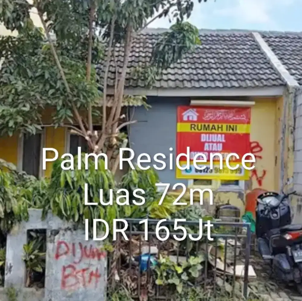 Rumah Standar di palm Residence Tambun Utara Bekasi