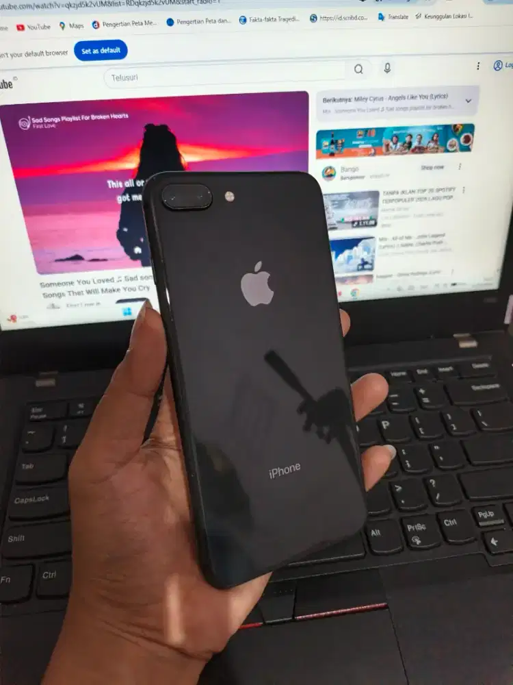 iphone 8 plus black, mulus