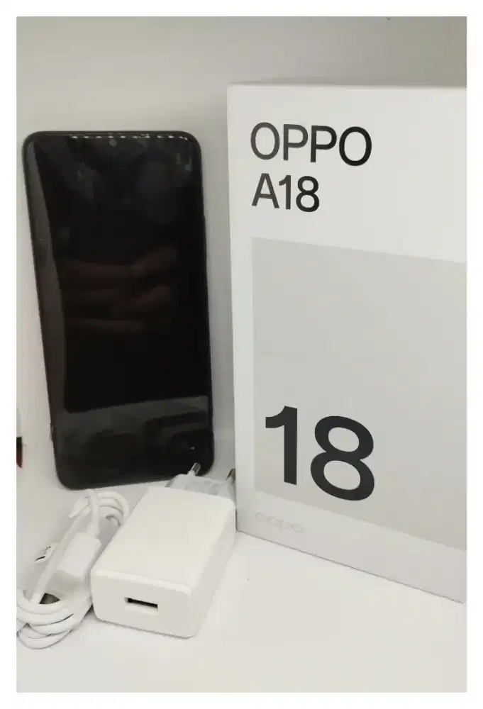 OPPO A18 FULLSET MULUS 4/128 LIKE NEW