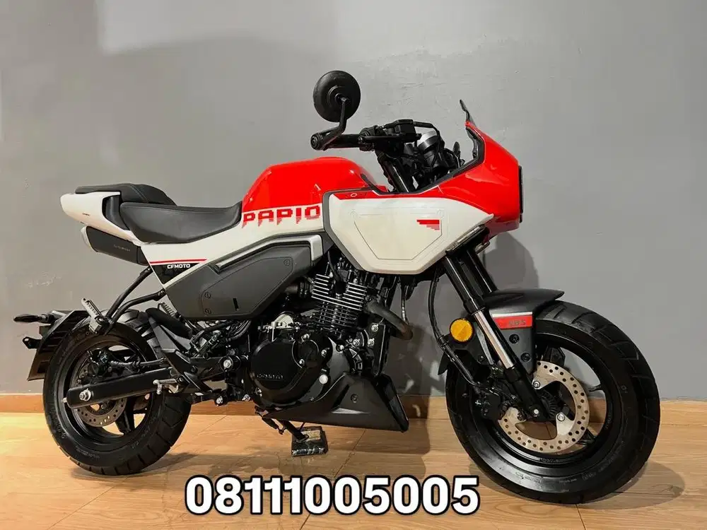 JUAL CFMOTO PAPIO XO 1 TH 2024 LIKE NEW