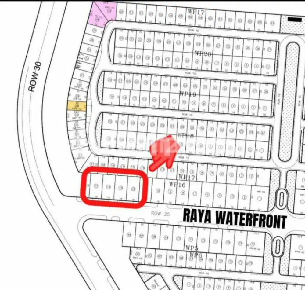 Dijual tanah di WaterFront Citraland Surabaya