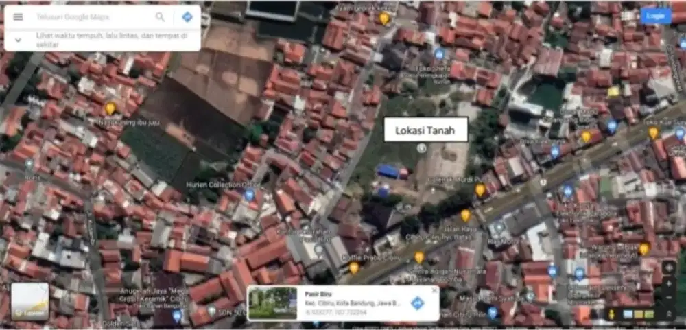 Jual Tanah Luas 4178m² SHGB di Bandung – Lokasi Strategis
