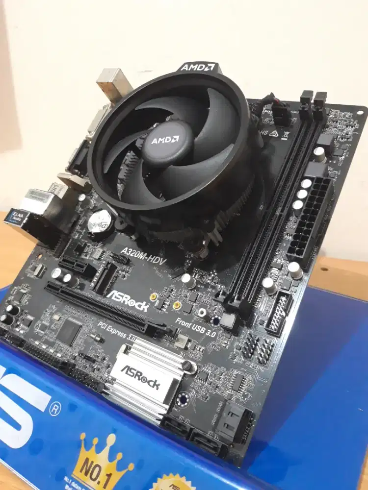 Ryzen 5 1600 & Asrock A320M-HDV