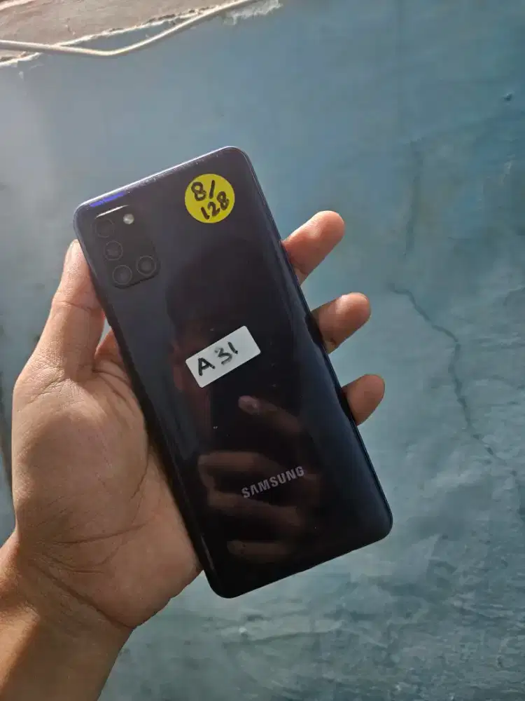 Samsung a31 8/128 gb hp+kabel only biasa