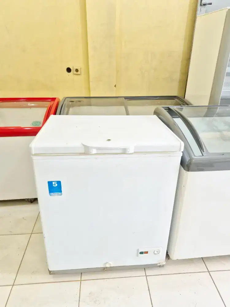 FREEZER AQUA 150L SIAP PAKAI