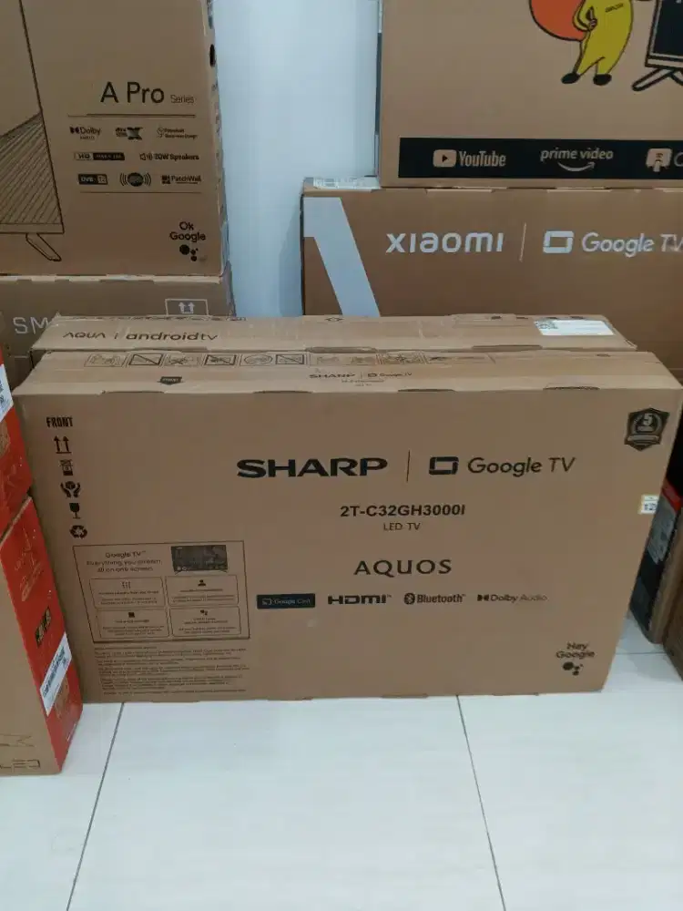 Tv 32 inch Sharp android google