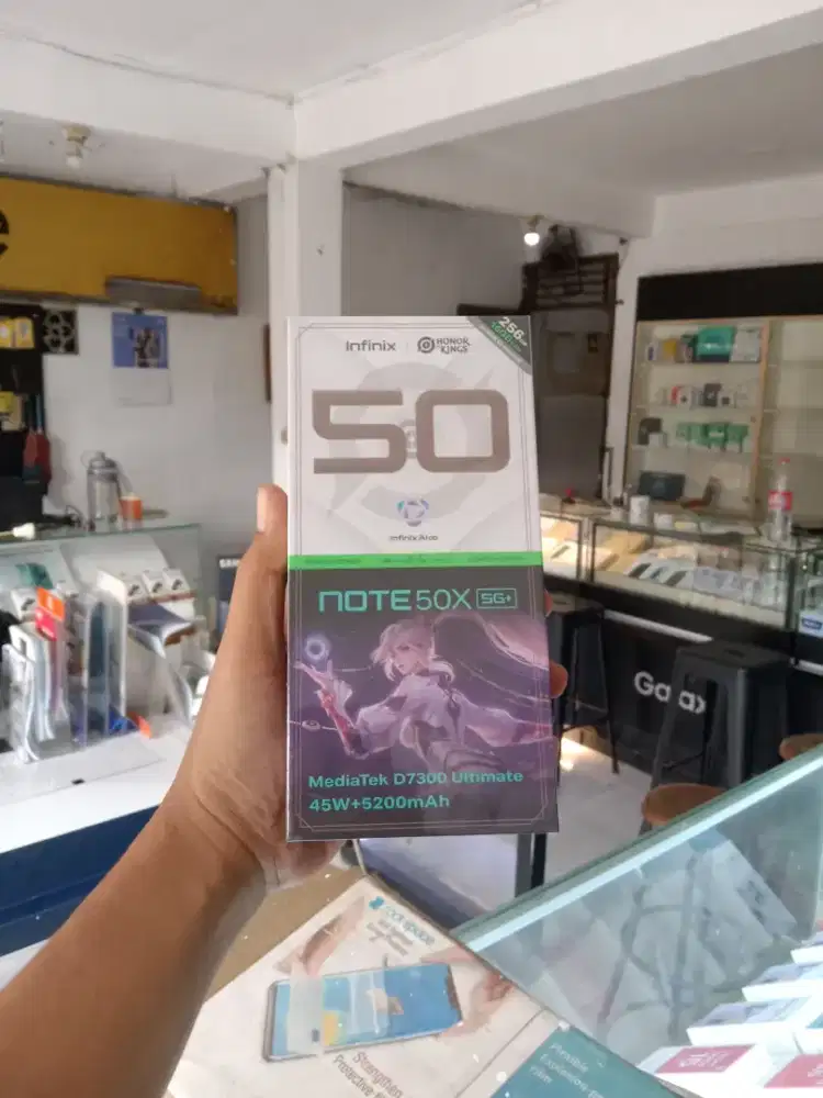 [ Fast respon WA ] Infinix Note 50x 5G 8+8/256 Garansi resmi 1thn