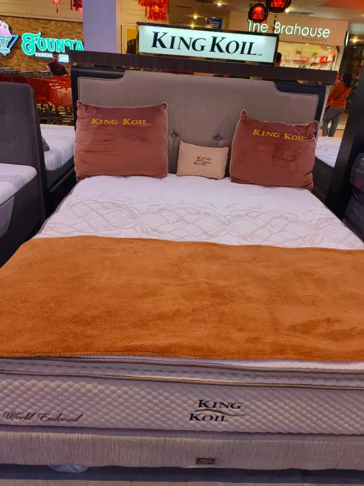 kasur Top Nomor 1 di Indonesia KINGKOIL bisa cicilan tanpa DP