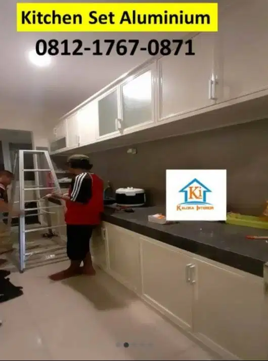 Kitchen Set Aluminium Surabaya Kaloka Interior
