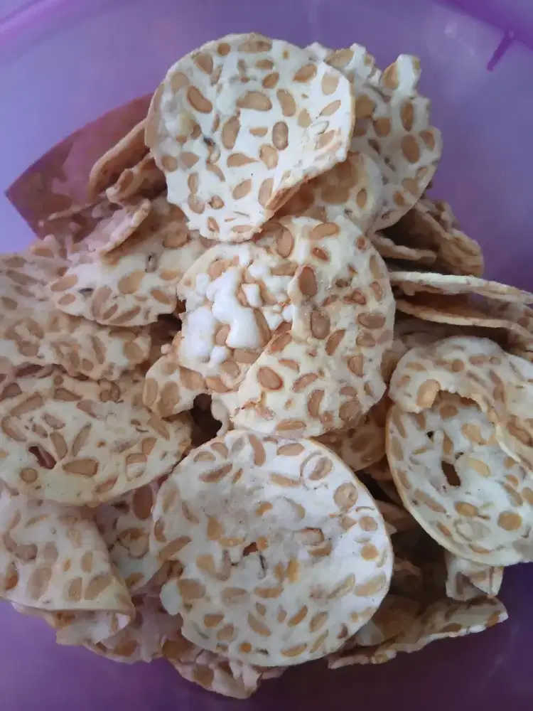 KERIPIK TEMPE SAGU 1/2 KG MURAH