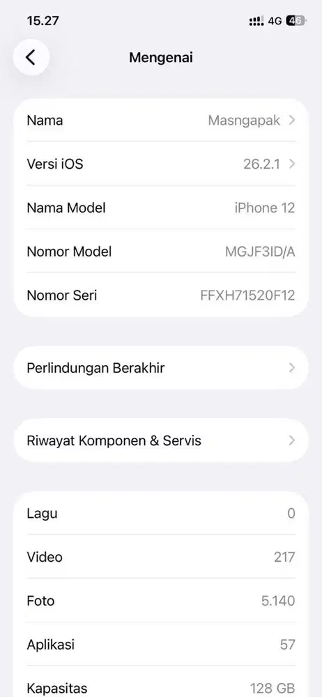 Iphone 12 gren 128gb ibox