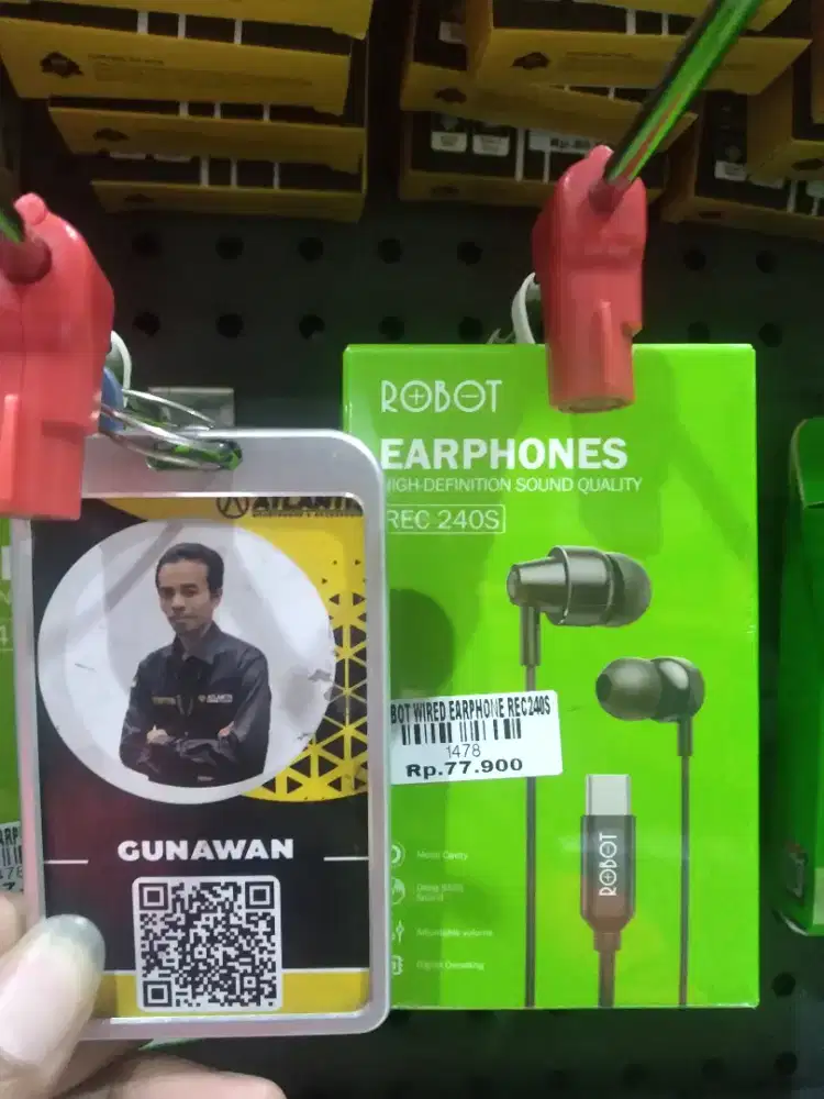 Headset ROBOT REC240S ATLANTIS DAHSYAT