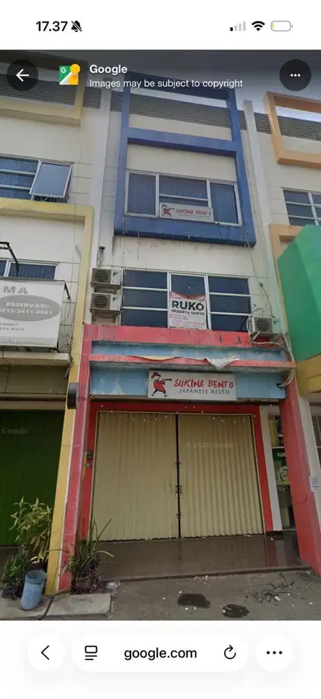 JUAL CEPAT RUKO 3 LANTAI BESERTA ISINYA