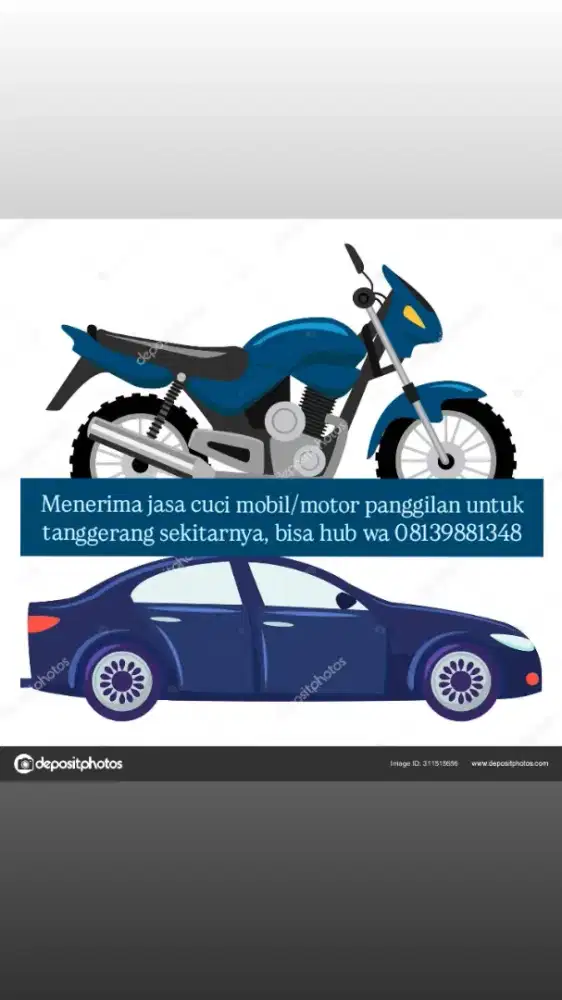 PANGGILAN CUCI MOTOR/MOBIL