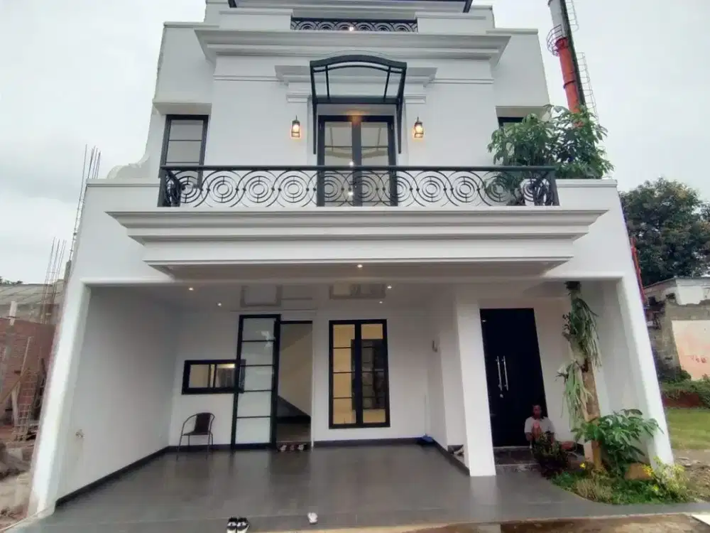 Rumah Mewah 3 Lantai di Cibubur Jakarta Timur Hunian Eksklusif Cluster Konsep Modern Dekat Pintu Tol