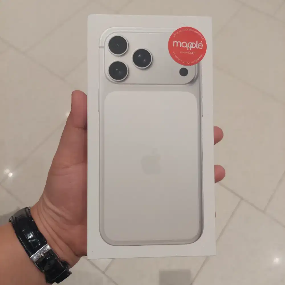 IPHONE 17 PRO MAX 256GB SILVER GARANSI RESMI