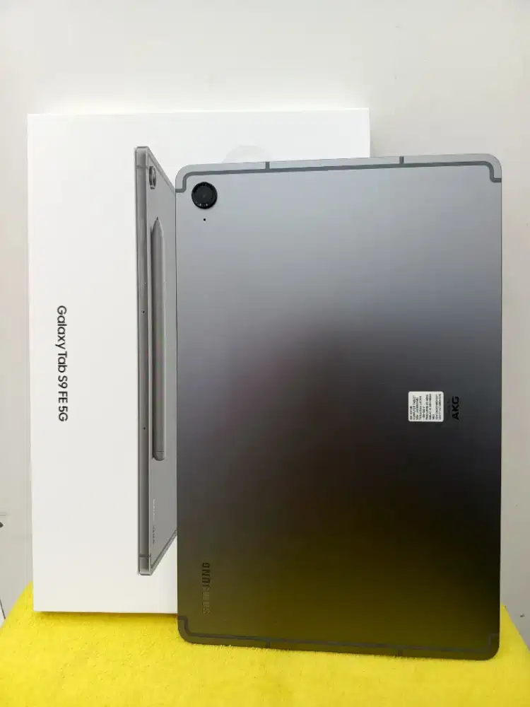 Samsung TAB S9 FE 5G 6/128 resmi sein, fullset ori, mulus seperti baru