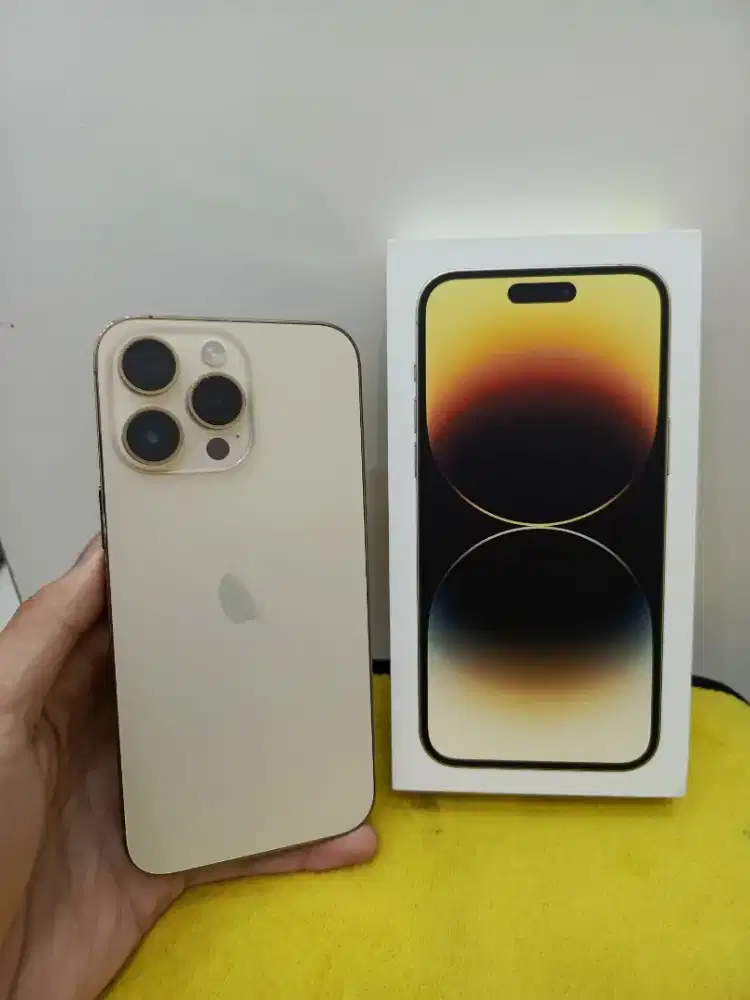 iPhone 14 Pro Max 256gb iBox mulus seperti baru Fullset Ori, Nominus