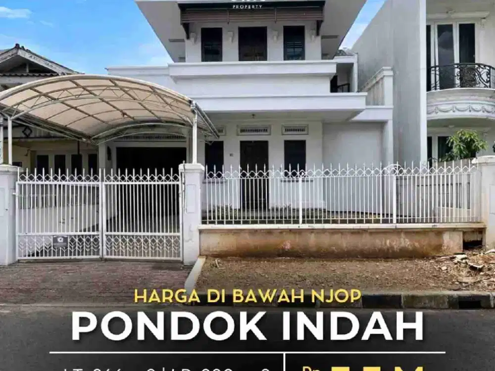 Harga Dibawah NJOP di Pondok Indah Jakarta Selatan