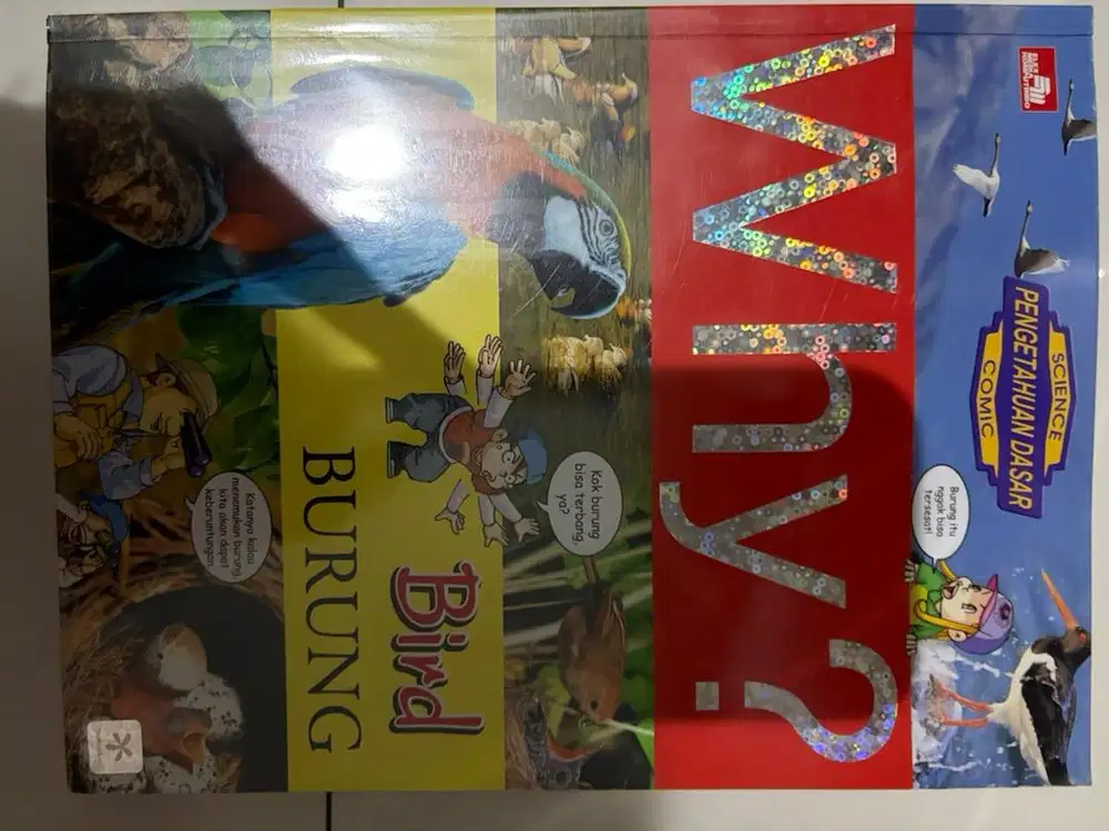 Why? book komik pengetahuan dasar
