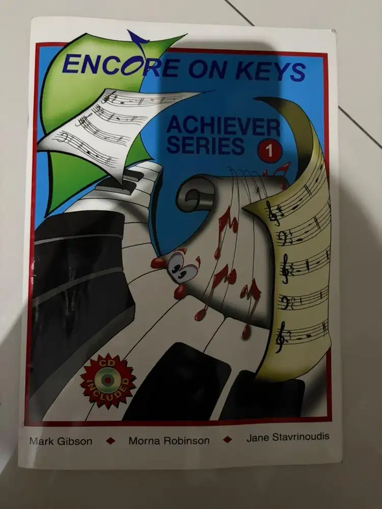Buku Musik Encore on Keys ( Piano )