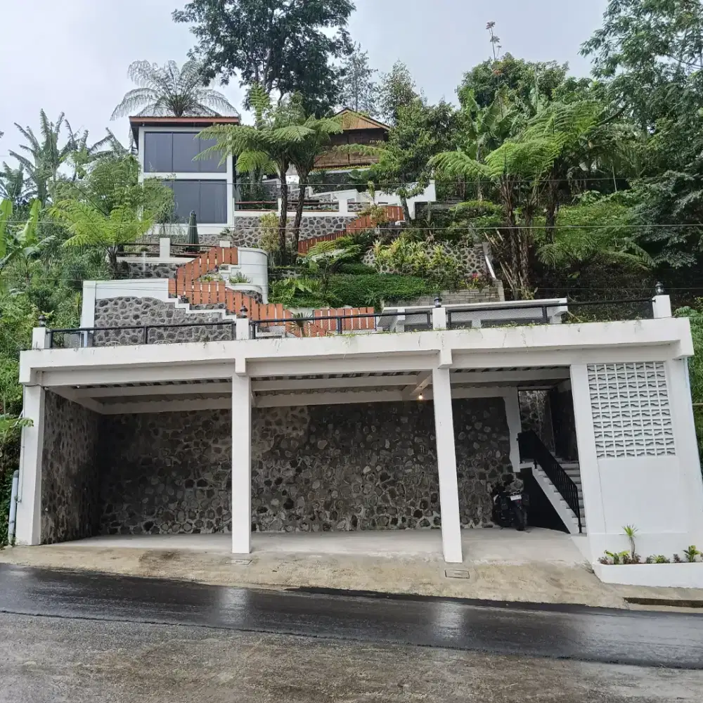 Villa dijual di kawasan wisata Air Terjun Jumog