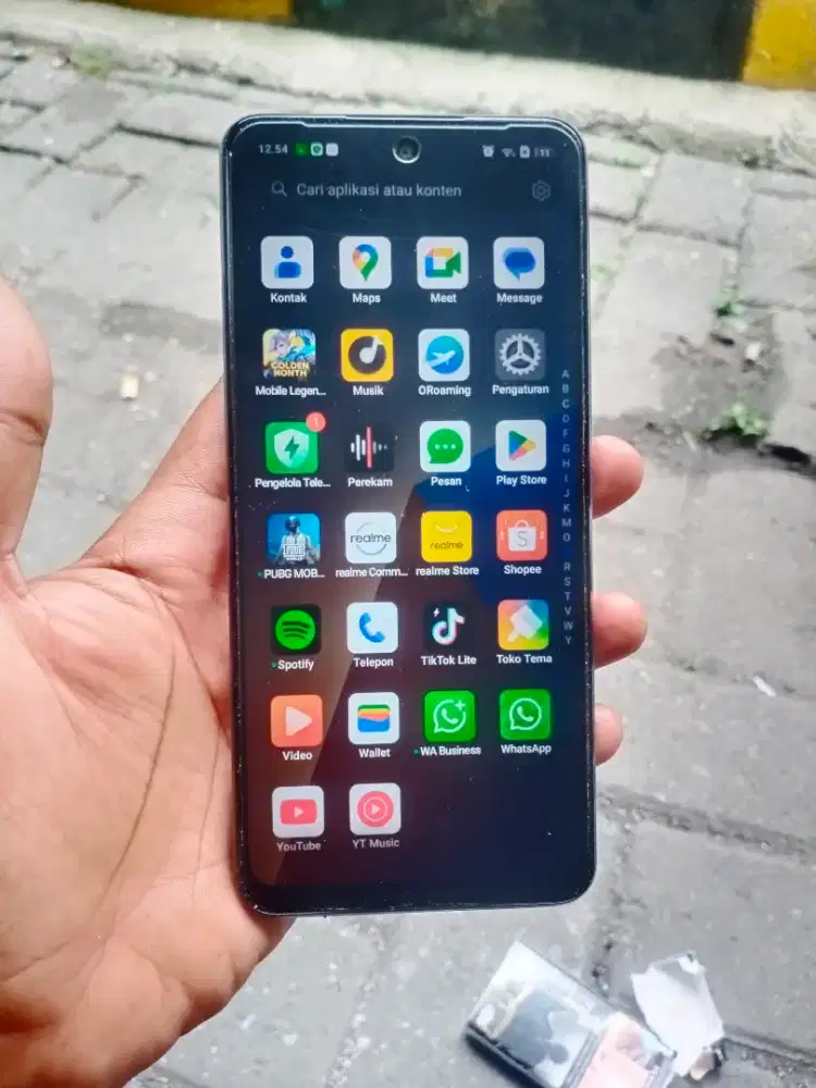 Realme c75x lengkap mulus lah