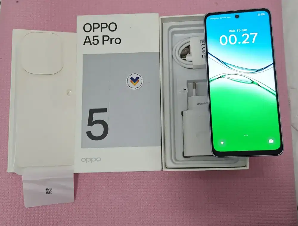 Oppo A5 PRO Ram 8/256Gb Garansi Resmi Fullset