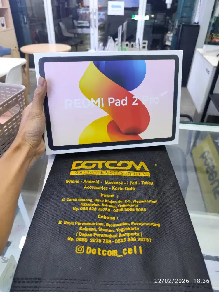 Redmi pad 2 pro 8/256 segel garansi resmi