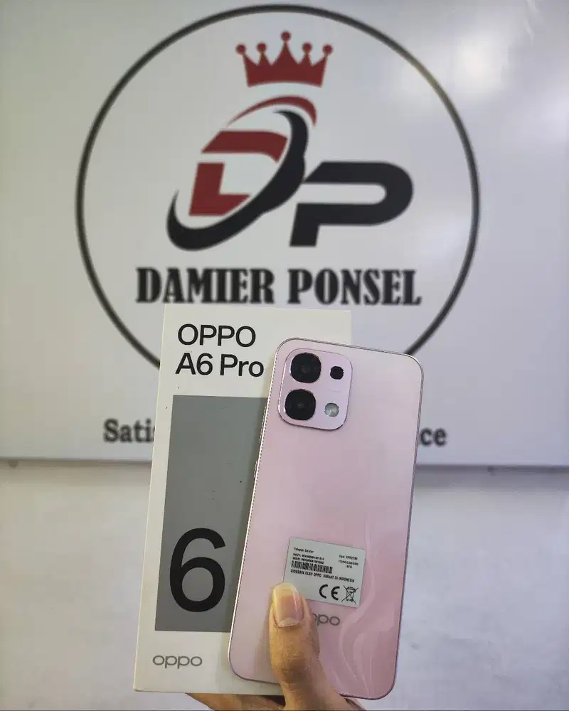 OPPO A6 PRO (8/256) SECOND FULLSET GARANSI RESMI NASIONAL S/D OKT 2026