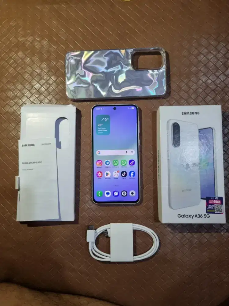 Samsung A36 5G 8/256 Fullset Garansi Like New