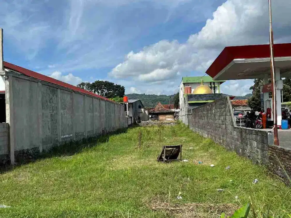 DIJUAL TANAH LOKASI STRATEGIS DI PINGGIR JALAN RAYA PRAMBANAN SLEMAN WONOSARI, YOGYAKARTA