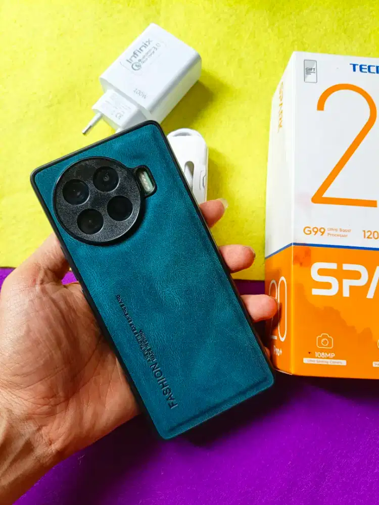 Tecno spark 20 pro plus 8+8/256 | lengkap | Harga net | layar lengkung